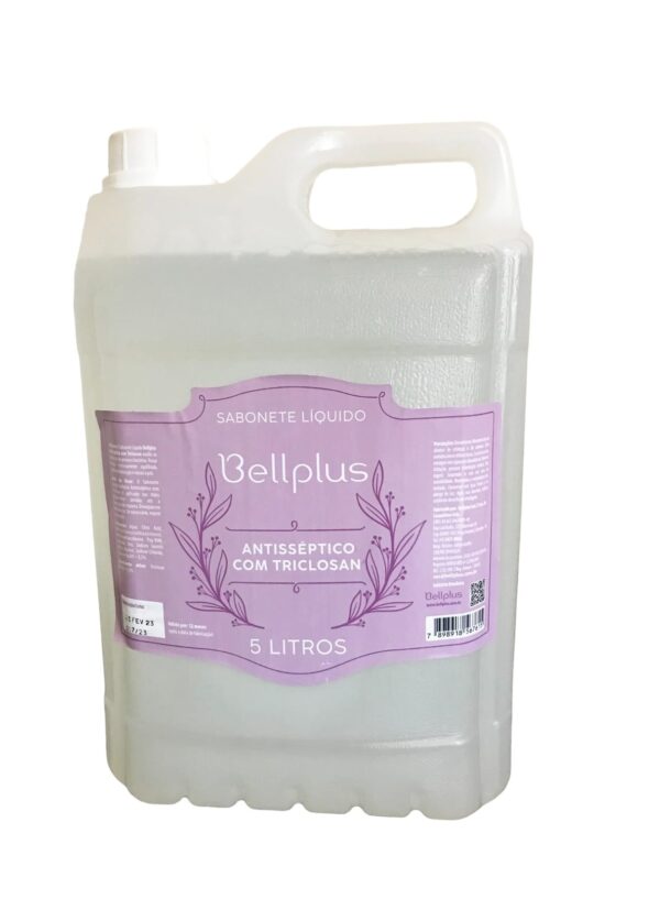 Sabonete Liquido Neutro Antisseptico 5L Bellplus