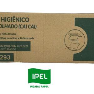 Papel Higienico-Interfolhas Caicai IPEL-10000 Fls-Simples - 10010293