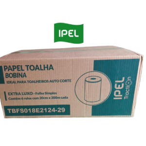 Papel-Toalha-Bobina-Rolos-IPEL-Traction-Cx-6x200m-Extra-Luxo-IP24-TBFS018E2124