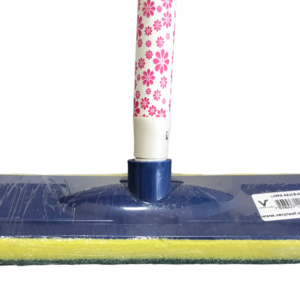 Esponja Limpa Azulejos Com a Fibra Verde Colada Embaixo Com Cabo 1,20m Verplast