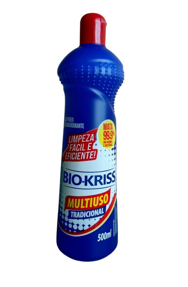 Limpador Multiuso Frasco 500mL Bio-Kriss