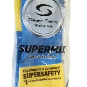 Luvas de Latex Super Safety SuperMix de Neoprene Bicolor - CA33333