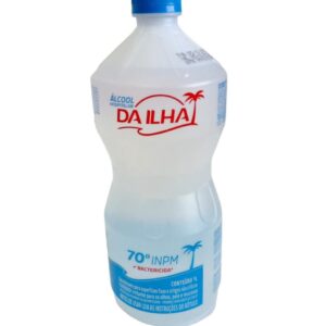 Álcool Etilico Liquido Da Ilha 70° Bactericida 1L