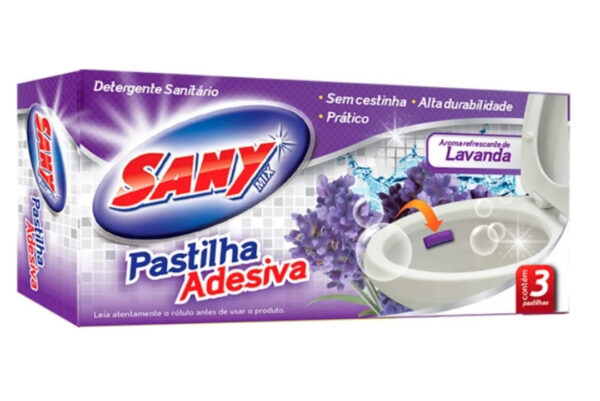 Pastilha Adesiva Sanitaria Cx Com 3 Un SanyMix