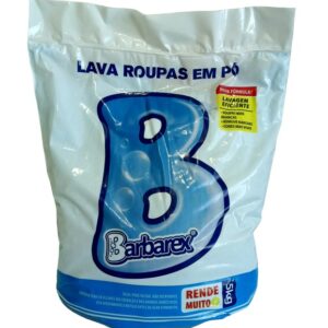 Sabão em Pó Barbarex, Sachet 5kg Econômico