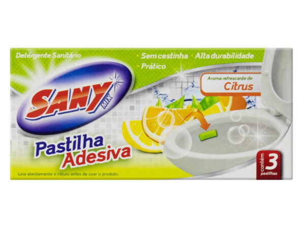 Pastilha Adesiva Sanitaria Cx Com 3 Un SanyMix