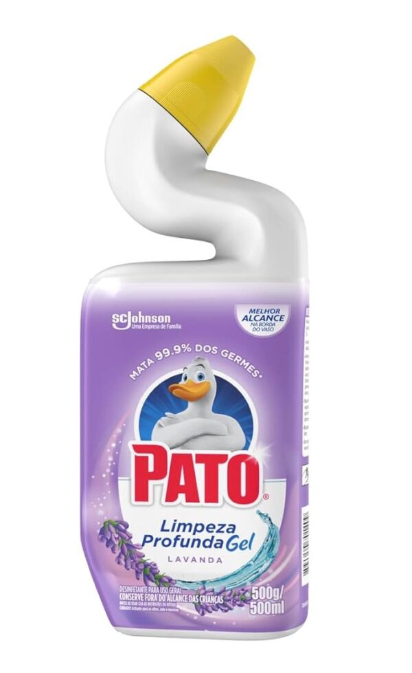 Desinfetante Uso Geral Pato Gel Germicida 500mL