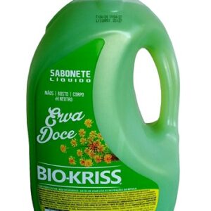 Sabonete Líquido Cremoso Bio-Kriss Erva Doce, Galão 5L