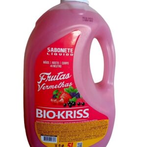 Sabonete Líquido Cremoso Bio-Kriss Frutas Vermelhas, Galão 5L