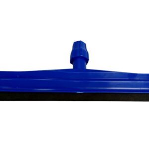 Rodo Plastico Duplo 45cm Azul Nycol Sem Cabo Com Rosca Acoplada