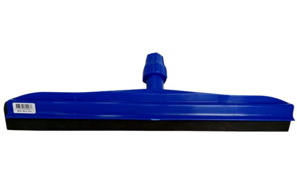 Rodo Plastico Duplo 45cm Azul Nycol Sem Cabo Com Rosca Acoplada