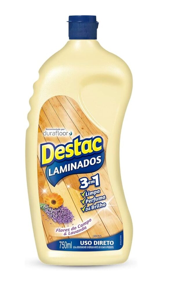 Limpador Destac Pisos Laminados Frasco 750mL