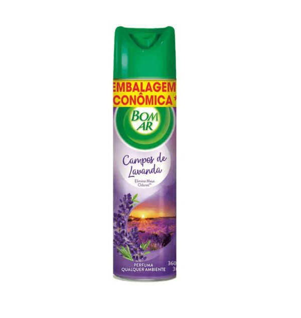 Odorizador de Ar Bom Ar Aerosol 360mL Lavanda