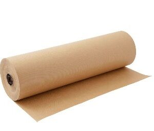 Papel Pardo Semi Kraft Rolo Bobina 60cm x 10K Embalagem Caixa Embrulho