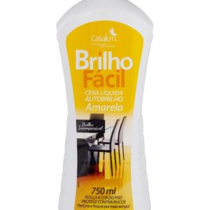 Cera Liquida Brilho Facil Frasco 750mL Amarela