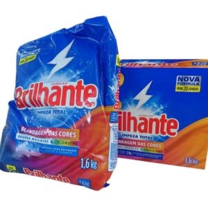 Sabao Po Brilhante Detergente em po 1,6Kg