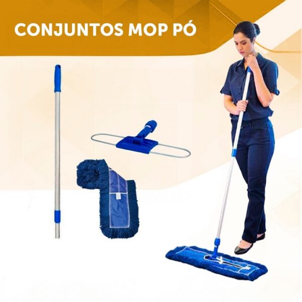 Modelo de Conjunto Mop Po Bralimpia Equipamentos Profissionais