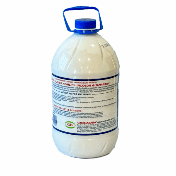 Cera Líquida Incolor para Piso Frio – 5L – Guanabara - Imagem 3