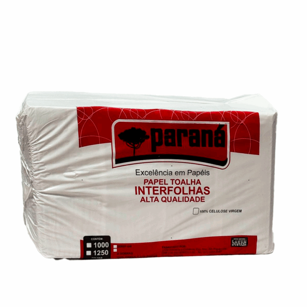 Papel Toalha Interfolhas Branco – Pacote (Embalagem VML) – Paraná - Imagem 2