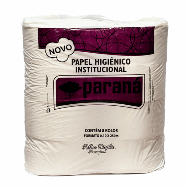 Papel Higiênico Folha Dupla 8x250m Extra Luxo – Paraná