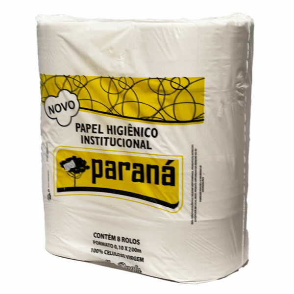 Papel Higiênico Folha Dupla FD 8x200m Extra Luxo – Paraná (Embalagem Amarela) - Imagem 2