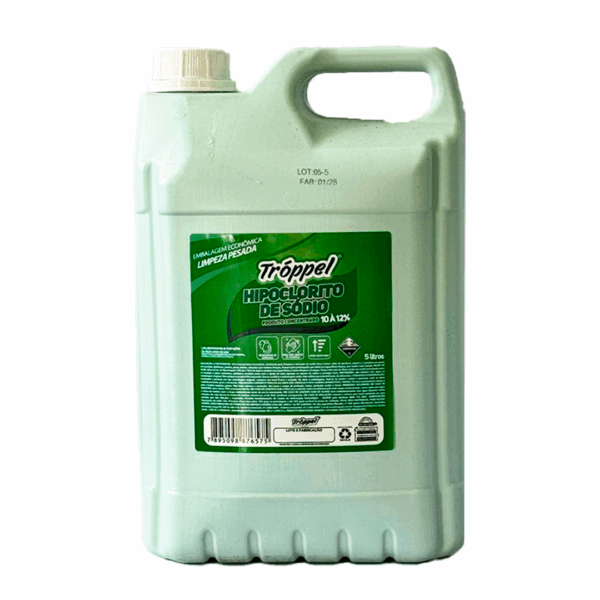 Hipoclorito de Sódio 12% – 5L – Tropel