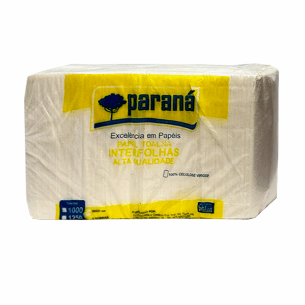 Papel Toalha Luxo Interfolhas Extra 100% Celulose – Paraná Premium c/1000 folhas - Imagem 2