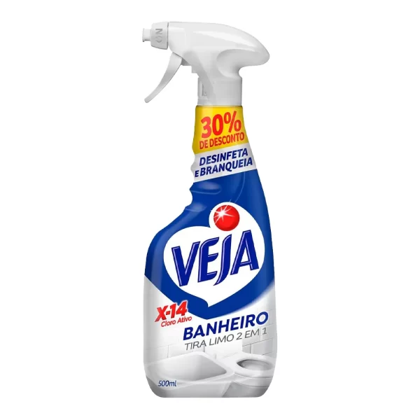 LIMPADOR LIMPEZA PESADA X-14 500ML CLORO ATIVO-FRASCO BRANCO