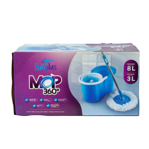 18 - CONJUNTO BALDE MOP ROTATORIO MOP 360 SIMPLUS BOMPACK